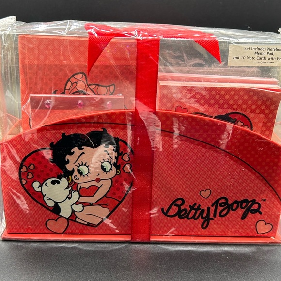 Betty Boop Vintage Stationary Set and Betty Boop Coffee Mug NWOT - Picture 4 of 10